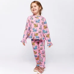 Dabinett With Robot Pets Leggings Pink Lilac><noscript><img width=