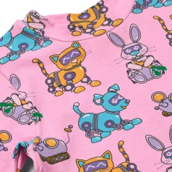 Dabinett With Robot Pets Långärmad T-shirt Pink Lilac><noscript><img width=