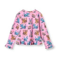 Dabinett With Robot Pets Långärmad T-shirt Pink Lilac><noscript><img width=