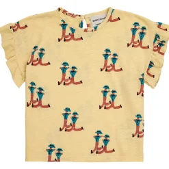 Dancing Giants Baby T-shirt Gul>Bobo Choses Best