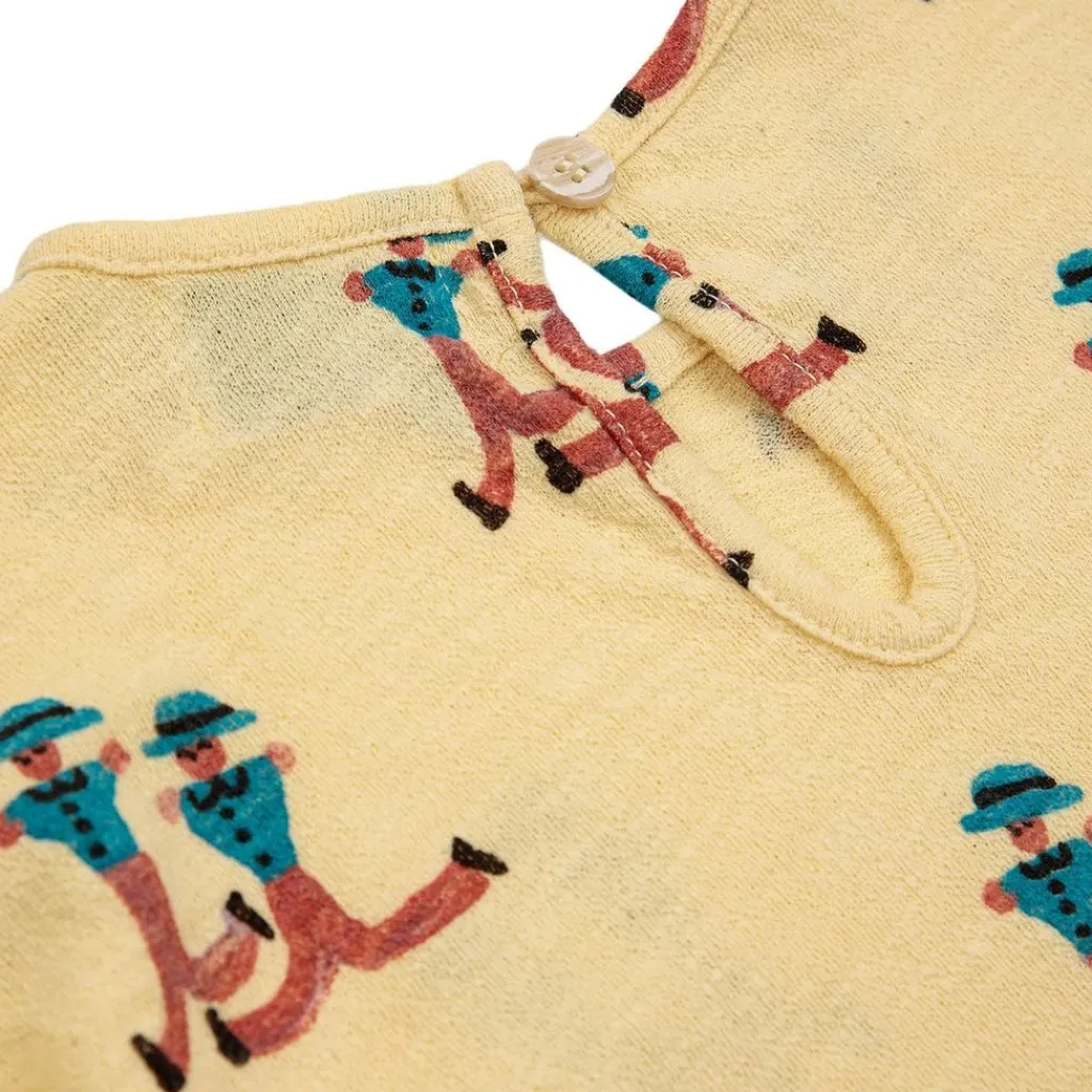 Dancing Giants Baby T-shirt Gul>Bobo Choses Best