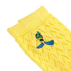 Day At The Beach Långa Strumpor Light Yellow><noscript><img width=