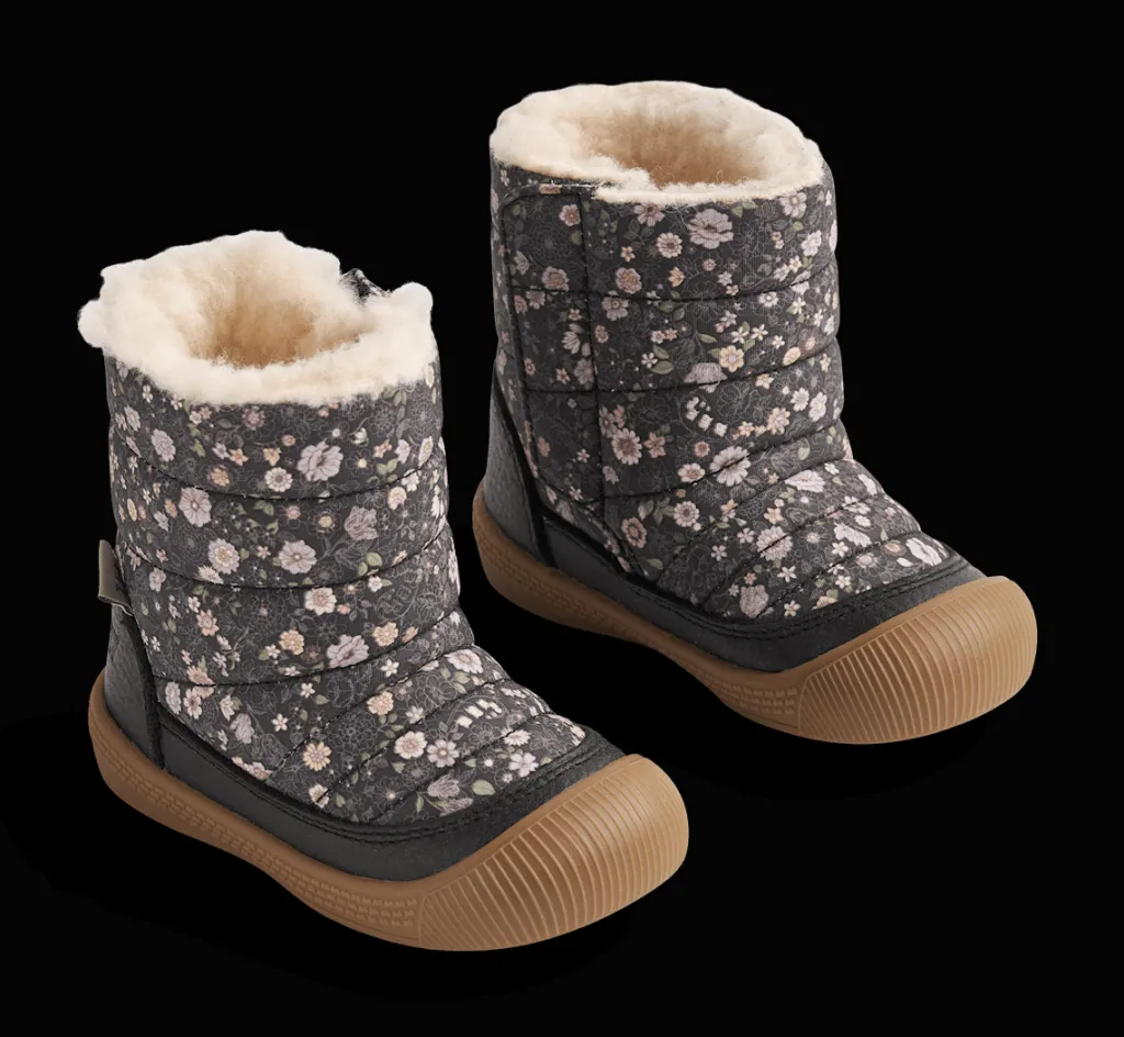 Delaney Tex Pre-walker-vinterstövlar Black>Wheat Discount