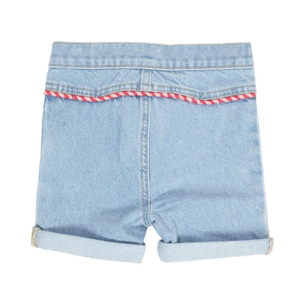 Denim Shorts Light Blue Indigo Washed>Copenhagen Colors