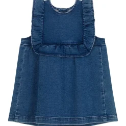 Denimklänning Bleu Delave>Petit Bateau Online