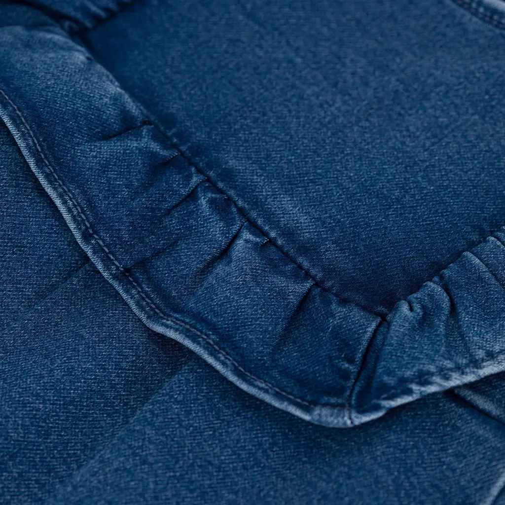 Denimklänning Bleu Delave>Petit Bateau Online