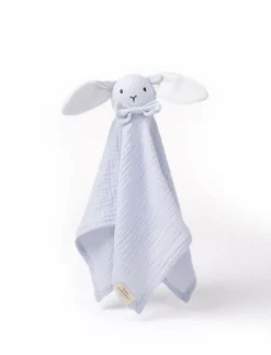 Diinglisar Muslin Snuttefilt Kanin Baby Blue>Teddykompaniet Clearance