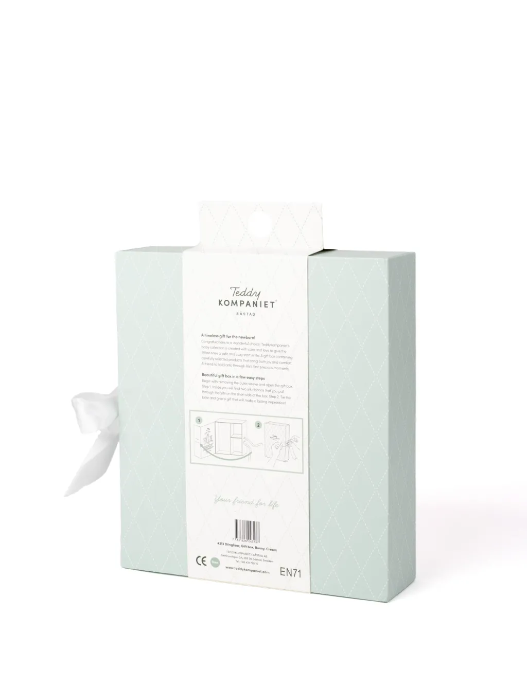 Diinglisar Presentbox Kanin Beige>Teddykompaniet New