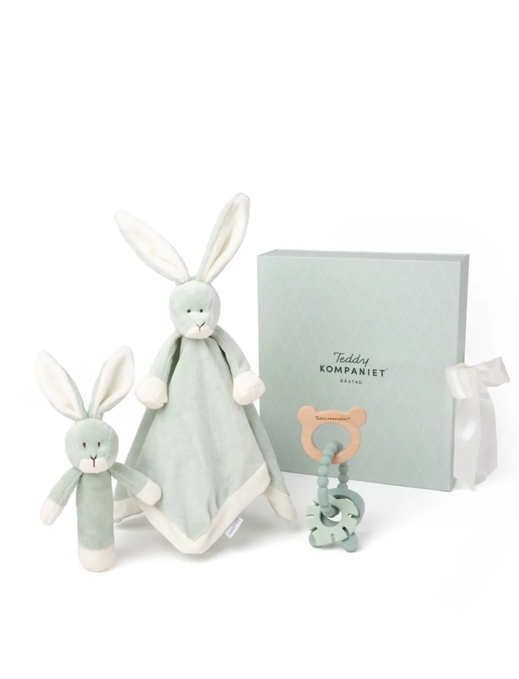 Diinglisar Presentbox Kanin Light Green>Teddykompaniet Online