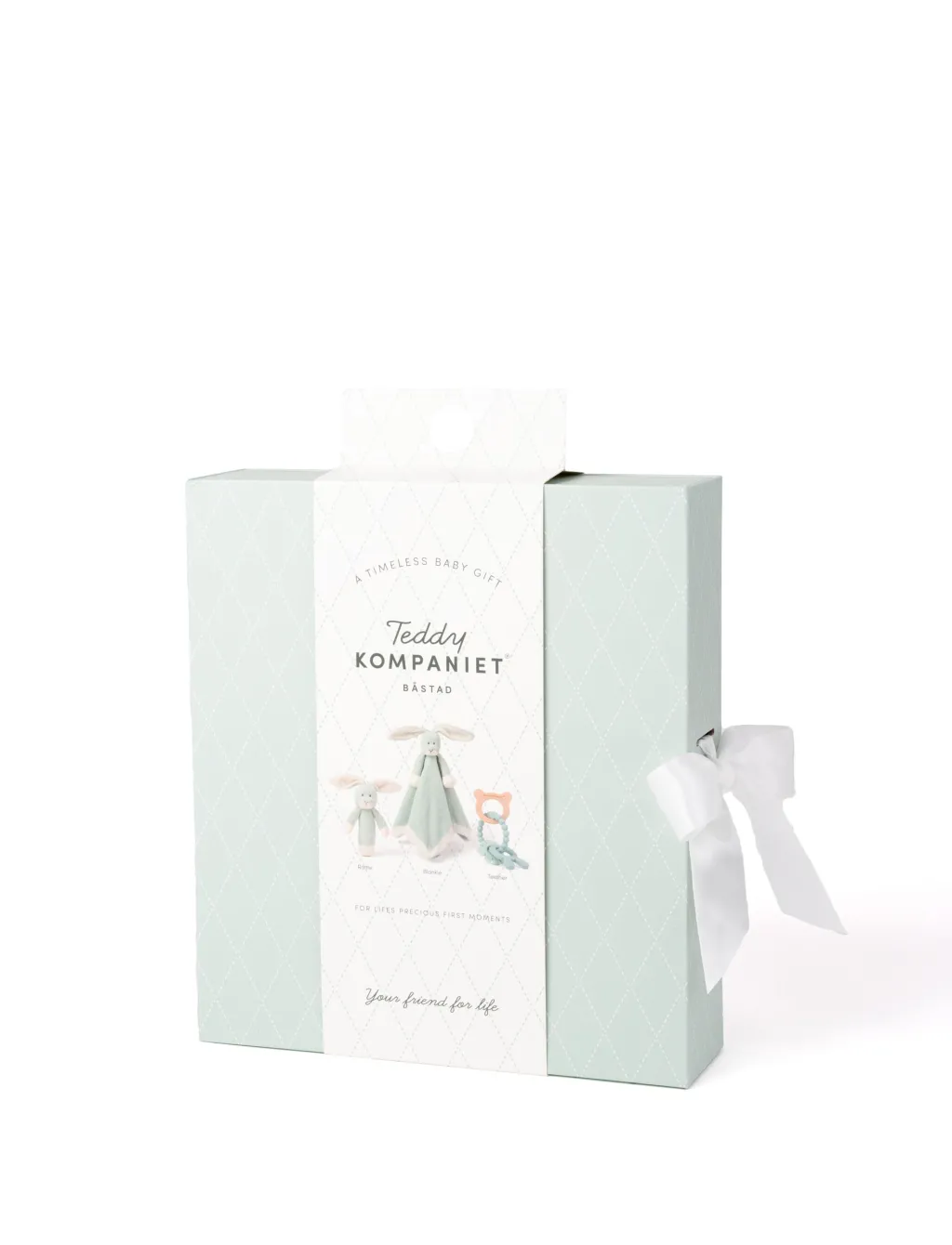 Diinglisar Presentbox Kanin Light Green>Teddykompaniet Online