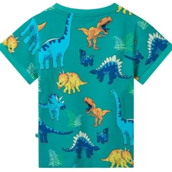 Dinosaurs T-shirt Teal><noscript><img width=