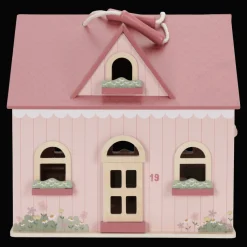 Dockhus I Trä Pink>Little Dutch