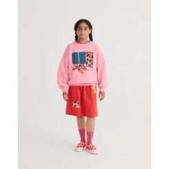 Dog Friendship Sweatshirt Pink><noscript><img width=