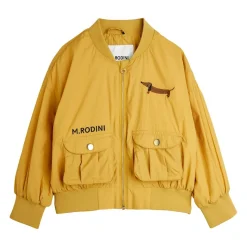 Dog Nylon Basebolljacka Beige>Mini Rodini Hot