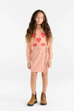 Dog T-shirt Med Långa Ärmar Dusty Coral><noscript><img width=