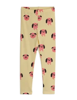 Doggies Leggings Yellow>Mini Rodini Outlet