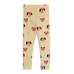 Doggies Leggings Yellow>Mini Rodini Outlet