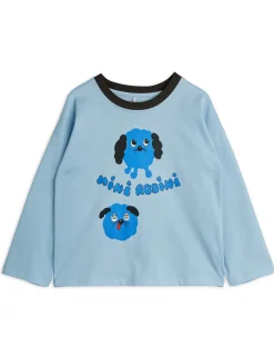Doggies Långärmad Tröja Blue>Mini Rodini Best