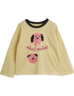Doggies Långärmad Tröja Yellow>Mini Rodini Sale