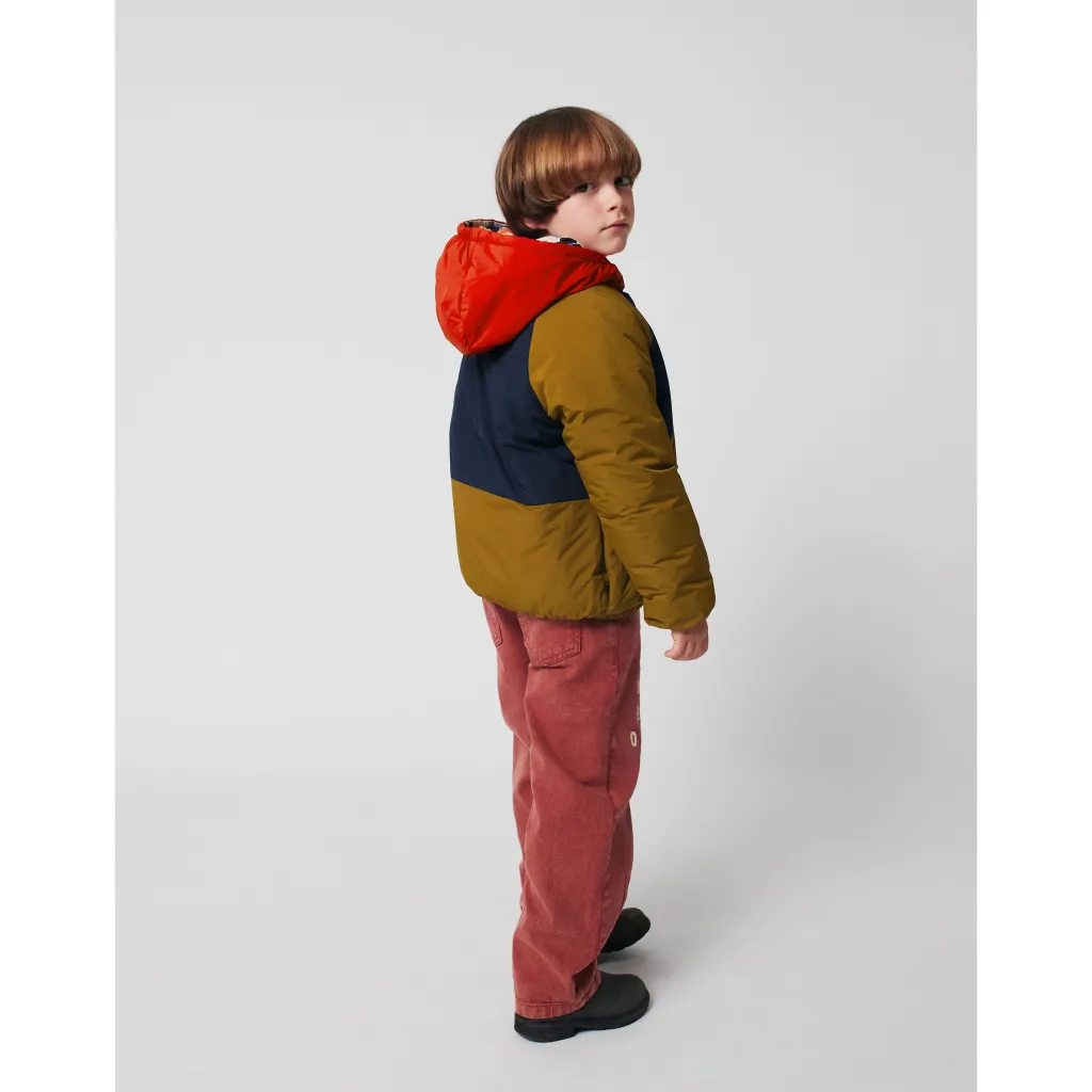 Doggy Mate All Over Vändbar Jacka Offwhite>Bobo Choses