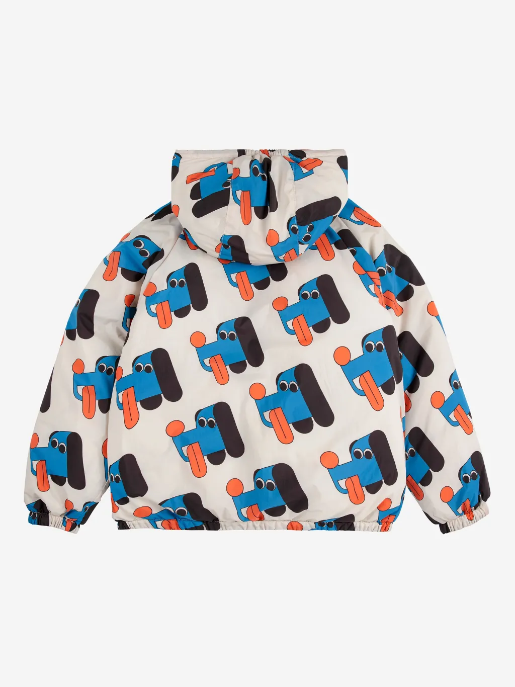 Doggy Mate All Over Vändbar Jacka Offwhite>Bobo Choses