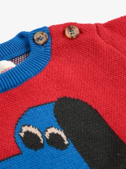 Doggy Mate Jacquard-jumper Red><noscript><img width=