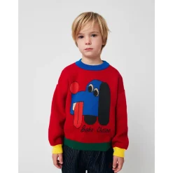 Doggy Mate Jacquard-jumper Red><noscript><img width=