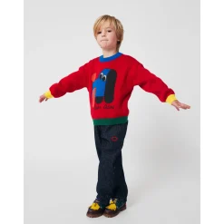 Doggy Mate Jacquard-jumper Red><noscript><img width=