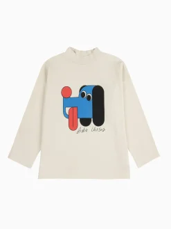 Doggy Mate T-shirt Offwhite>Bobo Choses New