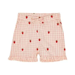 Dolly Shorts Pink Berry Gingham>Flöss New