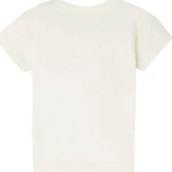 Dom T-shirt Med Körsbärstryck Gräddvit><noscript><img width=