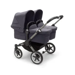 Donkey 5 Mono Komplett Barnvagn Graphite/Stormy Blue><noscript><img width=