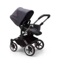 Donkey 5 Mono Komplett Barnvagn Graphite/Stormy Blue><noscript><img width=