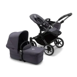 Donkey 5 Mono Komplett Barnvagn Graphite/Stormy Blue><noscript><img width=