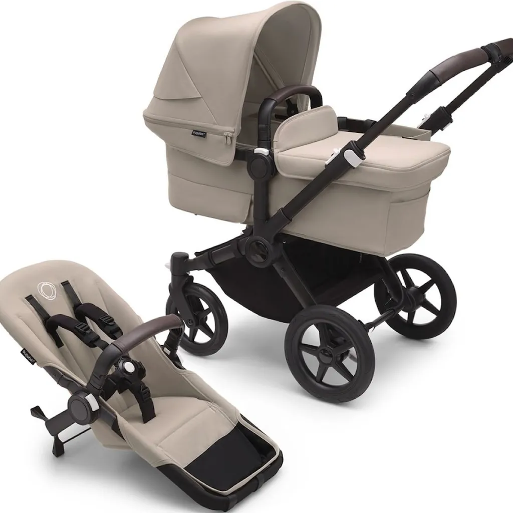 Donkey 5 Mono Komplett Barnvagn Black/Desert Taupe>Bugaboo Online