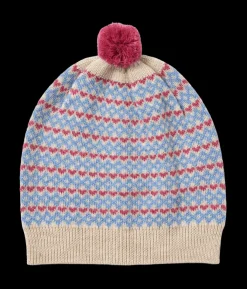 Doonia Beanie I Ull Blue>Wheat Sale