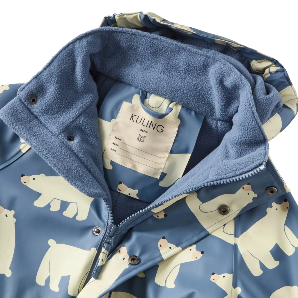 Douglas Fodrad Regnoverall Polar Bear>Kuling Hot