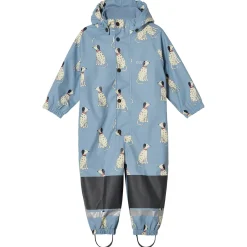 Douglas Fodrad Regnoverall Dove Blue Dalmatian>Kuling Hot