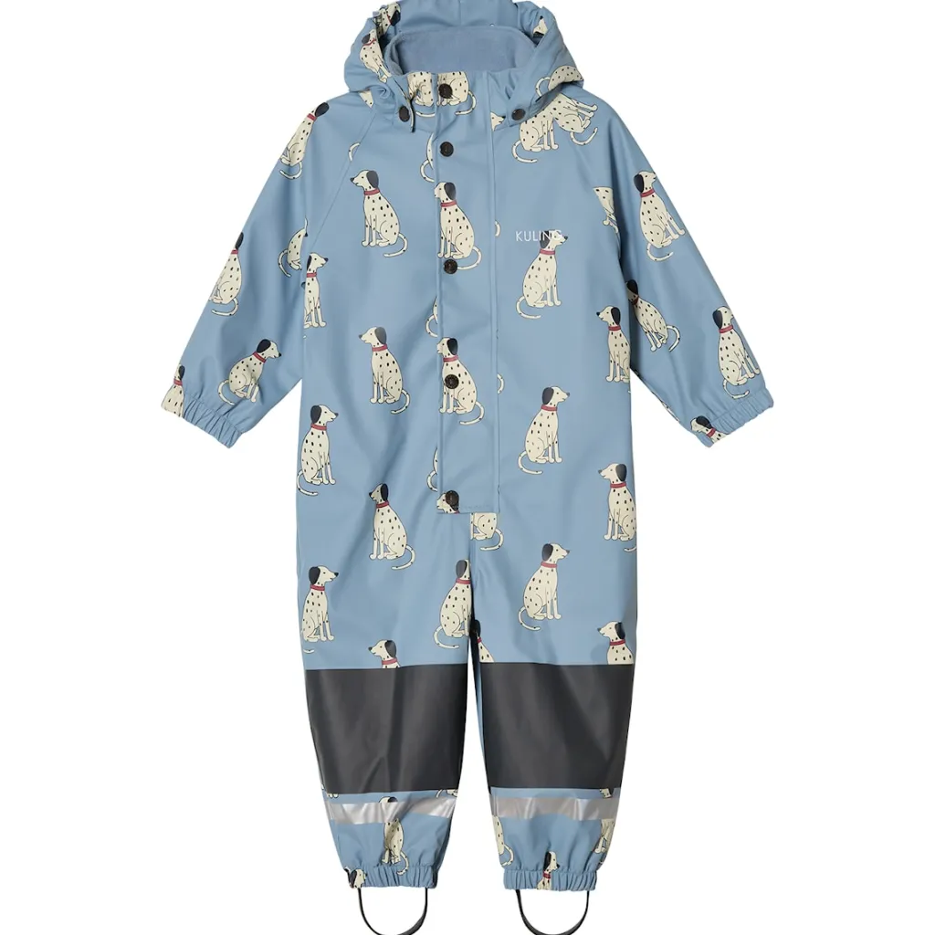 Douglas Fodrad Regnoverall Dove Blue Dalmatian>Kuling Hot
