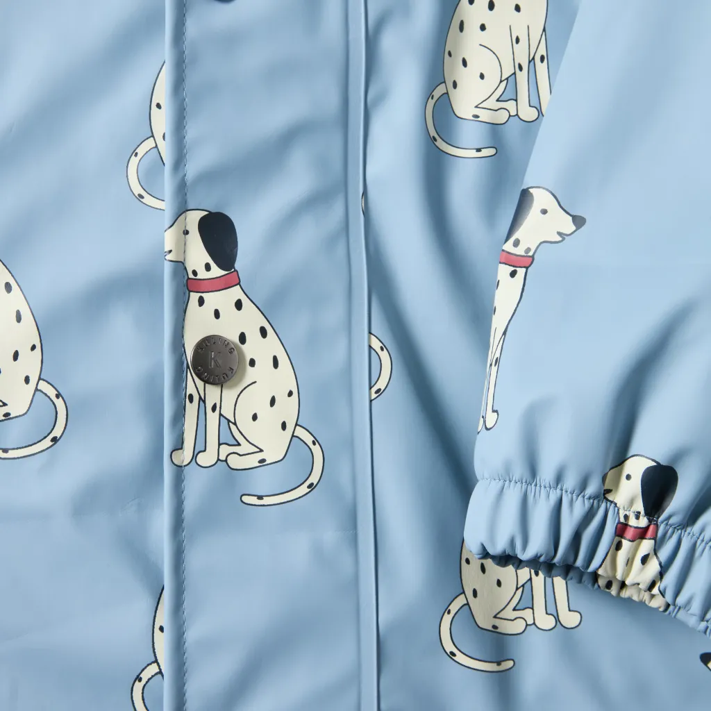 Douglas Fodrad Regnoverall Dove Blue Dalmatian>Kuling Hot