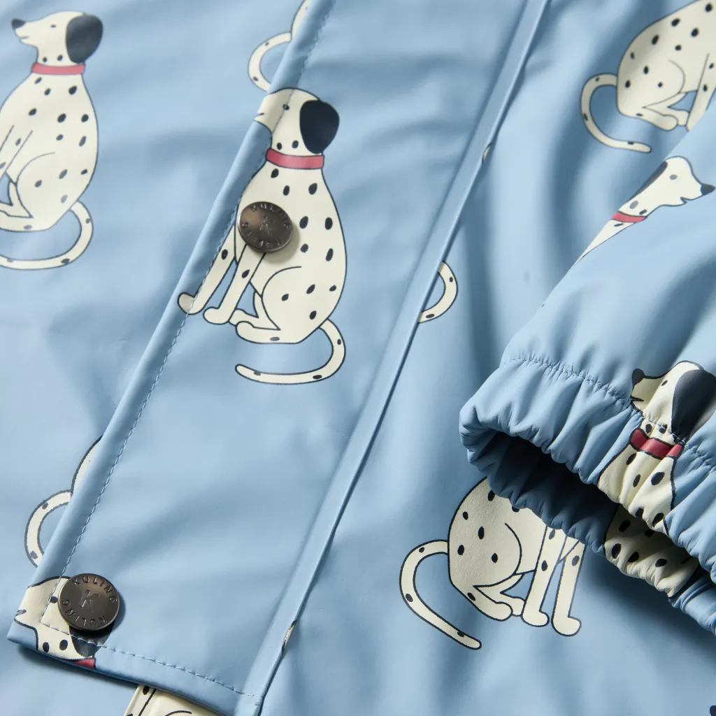 Douglas Fodrad Regnoverall Dove Blue Dalmatian>Kuling Hot