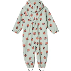 Douglas Fodrad Regnoverall Pale Green Ladybug>Kuling New