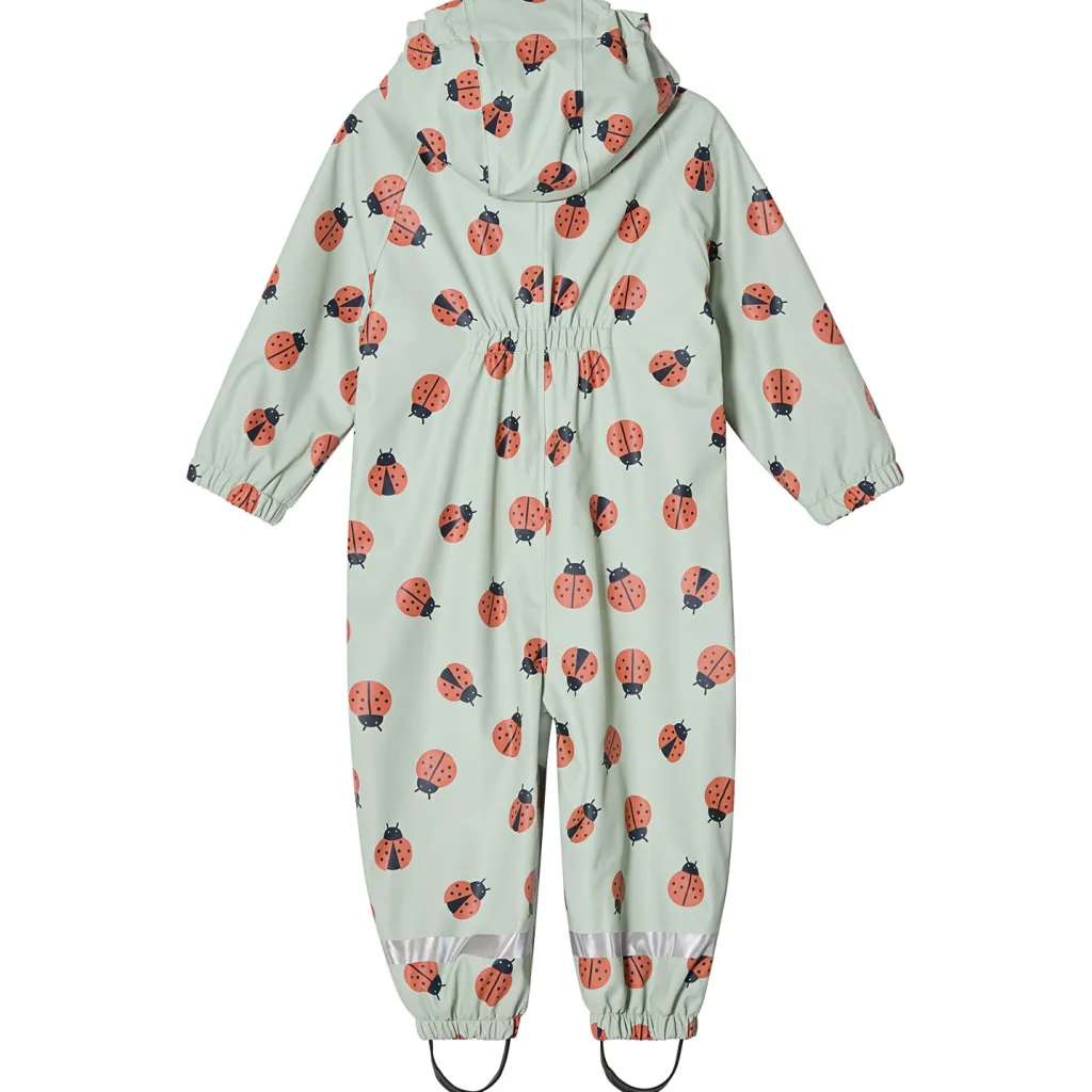 Douglas Fodrad Regnoverall Pale Green Ladybug>Kuling New