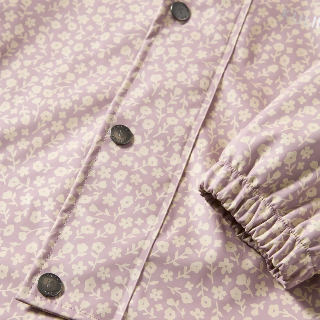 Douglas Fodrad Regnoverall Purple Mauve Flower>Kuling Discount