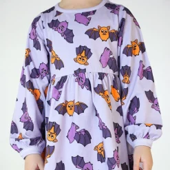 Dress with bats Orchid Petal>Småfolk Online