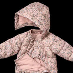 Edem Vadderad Babyoverall Rose Powder Flowers><noscript><img width=
