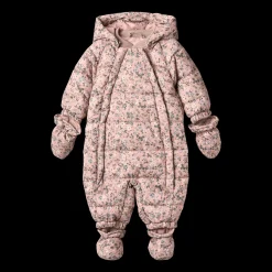 Edem Vadderad Babyoverall Rose Powder Flowers><noscript><img width=
