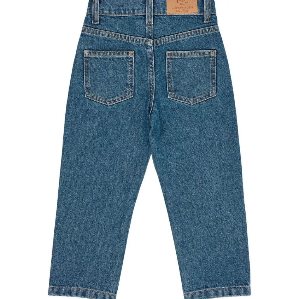 Ekologiska Bomullsjeans Indigo Blue Washed>Copenhagen Colors