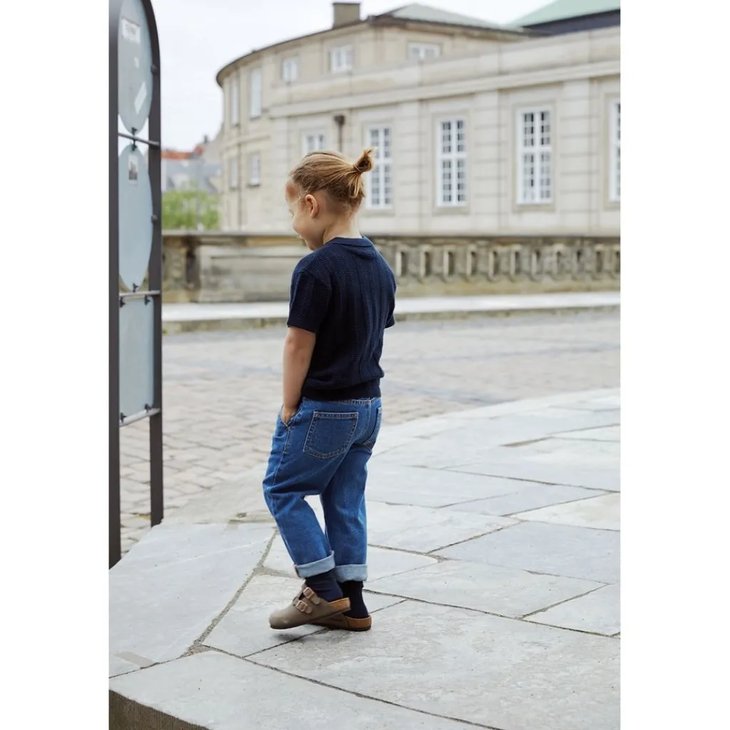 Ekologiska Bomullsjeans Indigo Blue Washed>Copenhagen Colors