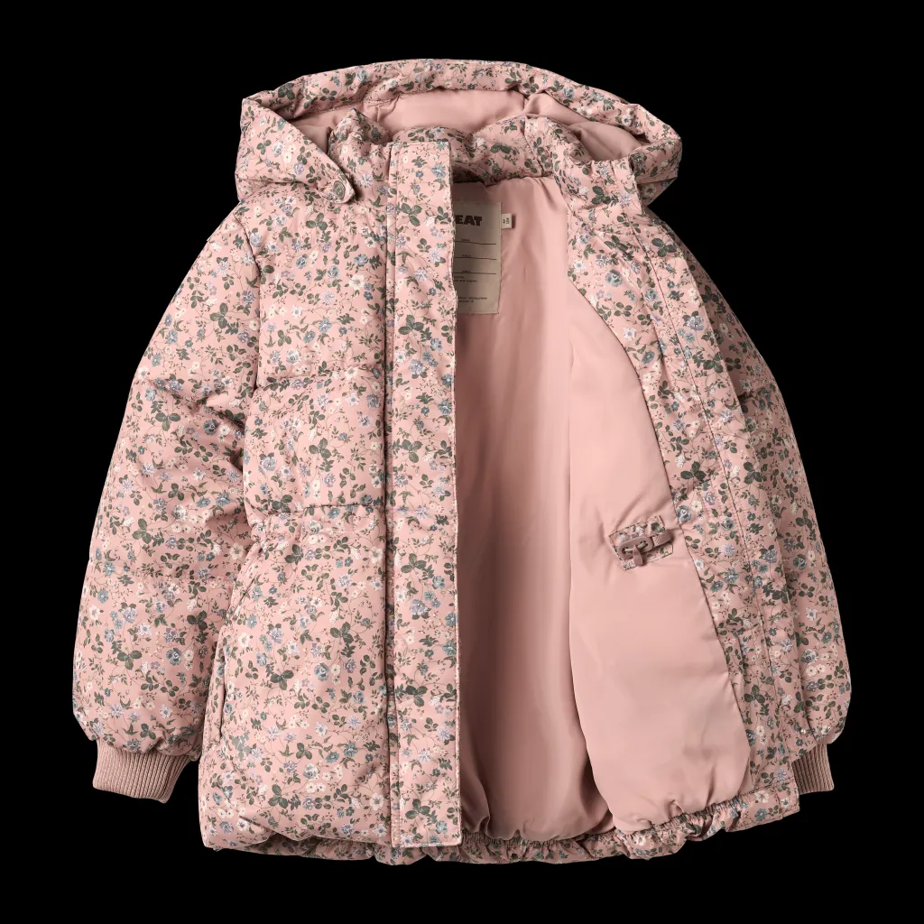 Eli Vadderad Jacka Rose Powder Flowers>Wheat Sale